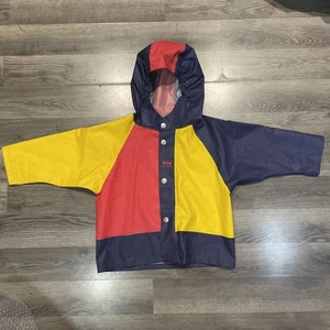 Helly Hansen wasserdichte Regenjacke gelb, rot, blau Kinder 3 - 98 - Bild 1 von 11