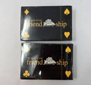 2 Mazzi Carte da Gioco Cutty Sark Whisky Pubblicità Amicizia 2007 Sigillate Nuove - Foto 1 di 5