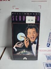 Scrooged Paramount 1988 VHS 80s Christmas cult comedy Bill Murray NEW 