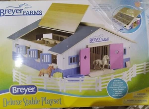 Breyer horse stablemate barn two horses new Christmas - Bild 1 von 1