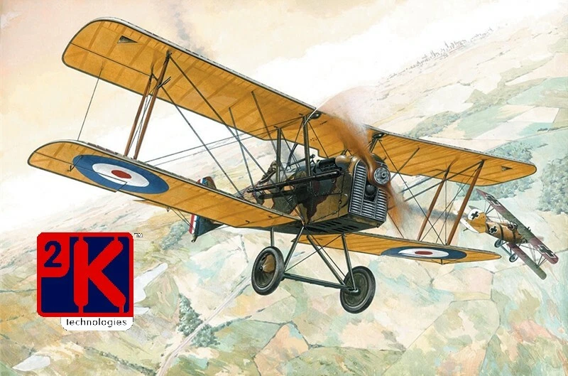 Roden URO419 - R.a.f. S.E.5a W/ Hispano Suiza WW1 Plastica Kit 1/48 Scala RM48 - Immagine 1 di 4