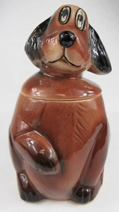 McCoy Pottery Mac Dog Cookie Jar USA 208 Vintage 1967-1968 - Picture 1 of 8