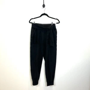 Saturday Sunday Anthropologie Sydney Grey Belted Joggers Pants Small OB1149457 - Picture 1 of 12