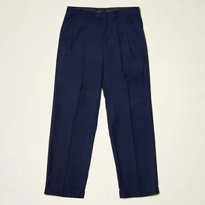 NUEVO Pantalones de Vestir Para Hombres Inserch Premium Clásicos Regular Calce Americano 2 Pliegues N Azul - Imagen 1 de 1