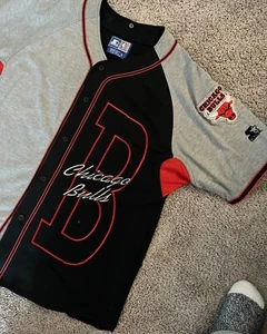 Vintage 90’s Starter Chicago Bulls Jersey Never Been Worn or Washed - Picture 1 of 3