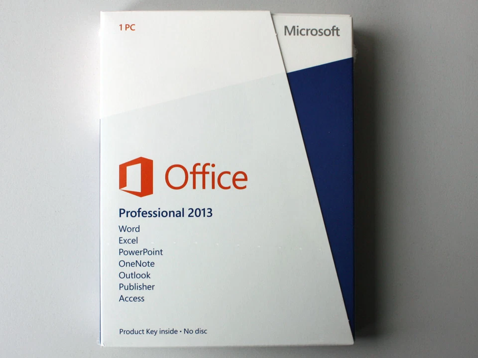Microsoft Office Professional 2013 Office-Software-Suites - 1PC Card - Englisch
