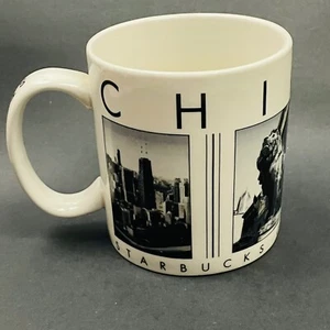 Taza de café Starbucks Chicago City Scenes Series Barista 2005 16 oz grande - Imagen 1 de 9