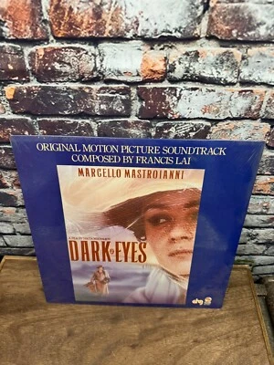 Francis Lai - Dark Eyes Motion Picture Soundtrack Vinyl LP Record 1987 - Image 1 of 2