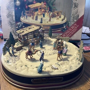 MR CHRISTMAS 1997 32 PC. ANIMATED NATIVITY SCENE "CHRISTMAS IN BETHLEHEM" - Picture 1 of 11