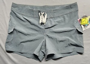 KANU Women's Beach Shorts Pockets Swim Trunks Board Shorts Size 14 - Picture 1 of 5
