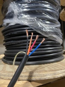 14/4 THHN MINI SPLIT TRAY CABLE - PVC BLACK JACKET - 50 FT, TYPE TC-ER - Picture 1 of 1
