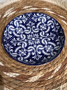 Serving Platter Earthenware Made Palestinian hands hand-made - Picture 1 of 5