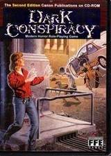 Far Future Enterprises Dark Conspiracy  Dark Conspiracy (2nd Ed Canon) CD New