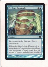 Magic: MTG: Modern Masters 2013: Foil: Perilous Research