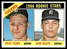 1966 Topps #209 Hiller/Fisher RC  Detroit Tigers NR-MINT