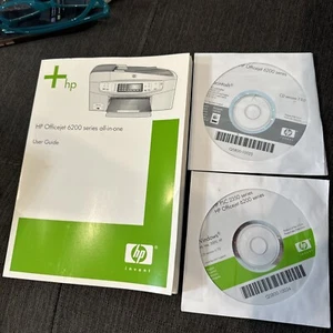 HP Officejet 6200 Series All-In-One Printer User Guide 2 Install Disc - Picture 1 of 4