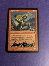MTG Magic Sparksmith Signed Artist Proof x1 Onslaught Jim Nelson