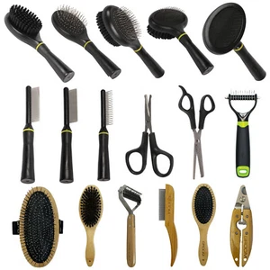 Dog Grooming Brushes Combs Clippers Scissors Tools Dematters HAPPY PET GROOM - Picture 1 of 37