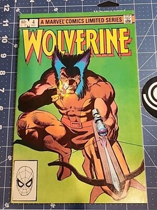 💥Wolverine #4 Marvel Comics Dec 1982 Final Issiue of 1st Solo Wolverine Series - Picture 1 of 10