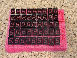 Lot of 45 Hewlett Packard 7Segment LED Displays from HP Frequency Counters - Picture 1 of 5