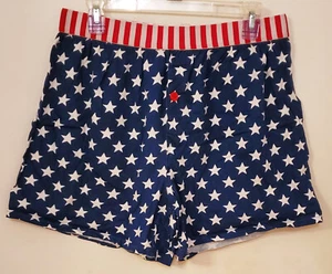 New Men's Size X-Large USA Patriotic Boxers Stars & Stripes By Briefly Stated - Picture 1 of 2