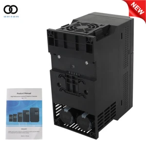10HP CNC 1 To 3 Phase 7.5KW 220V Variable Frequency Drive Inverter VFD VSD - Picture 1 of 11