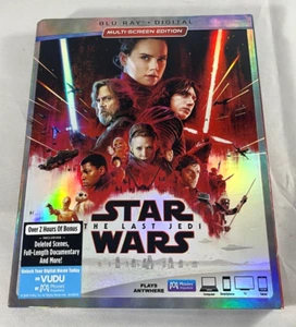Star Wars: Episode VIII: The Last Jedi Blu-ray Disney Widescreen No Digital code - Picture 1 of 5