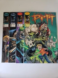 Vintage Lot Pitt #2, 6, 7, 9 Image Comics 1993 Dale Keown First Print  - Picture 1 of 9