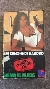 Vintage Book LES CANONSDEBAGDAD CONGOURS SAS наснеме IGERARD DE Villiers - Picture 1 of 6