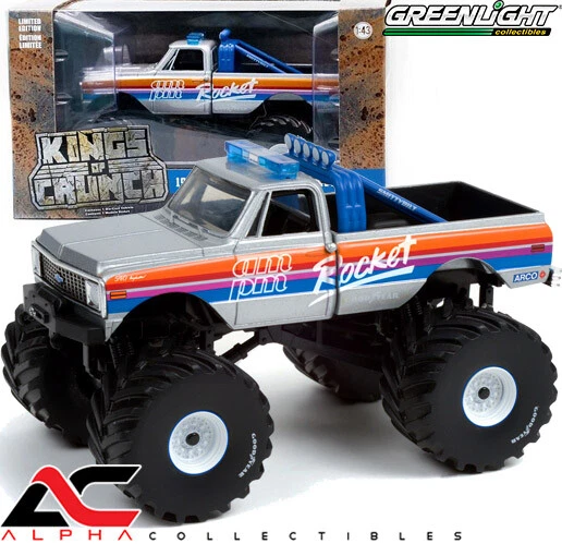 GREENLIGHT 88043 1:43 1972 CHEVROLET K-10 "AM/PM ROCKET" MONSTER TRUCK - Imagem 1 de 1