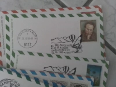 BALLONPOST BELEGE.      OESTERREICH UND VEREINTE NATIONEN  - Bild 1 von 4