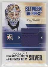 2010-11 ITG Between the Pipes Game-Used Silver Jersey /30 Cory Schneider #M-08