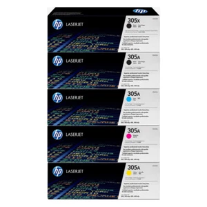 HP Toner 305X 305A LaserJet Pro300 400 M351A M375NW M451DN M451DW SET Original - Bild 1 von 11