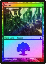 Forest (306) FOIL Ravnica: City of Guilds PLD Basic Land MAGIC CARD ABUGames