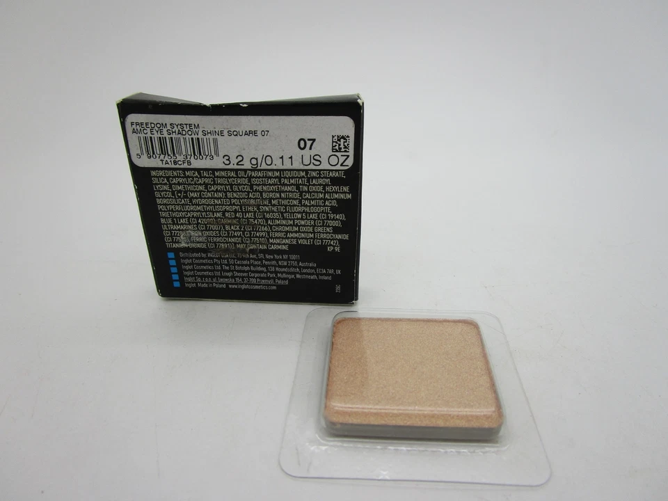 Квадратный оттенок: 07 INGLOT Freedom System AMC тени для век - Изображение 1 из 1