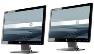 2x HP PAVILION 2310ei 23" FULL HD 1920 x 1080 LCD  MONITOR SCREEN (pair) - Picture 1 of 3