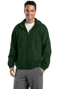 Sport-Tek TJST73 Men's 100% Polyester Lightweight Tall Hoodie Raglan Jacket - Picture 1 of 48