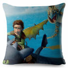 How To Train Your Dragon Cushion Cover Decor The Hidden World Print Linen Pillow