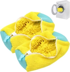 2*Stück Schuhwaschbeutel Waschmaschine Schuhbeutel,Waschbeutel Schuhe Wäschesack - Bild 1 von 14