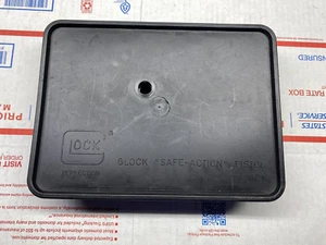 USED OEM GLOCK TUPPERWARE PLASTIC CASE STORAGE BOX BLACK GEN 2. 17,19,22,20,21 - Picture 1 of 3
