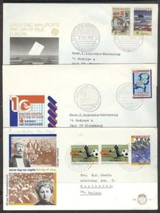NETHERLANDS FDC’s (x6) 1979/80 (ID:383/D28500) - Picture 1 of 2