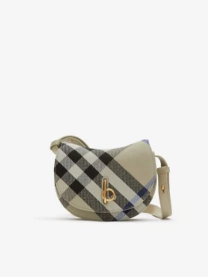 Bolso Mini Mecedor Burberry 100% Auténtico Nuevo con Etiquetas, Cuadros Liquen Foto 1 de 4