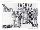 *Postcard-"Victory Stand" w/3 Race Car Winners-  *Mazda Raceway Laguna (18-Mazda