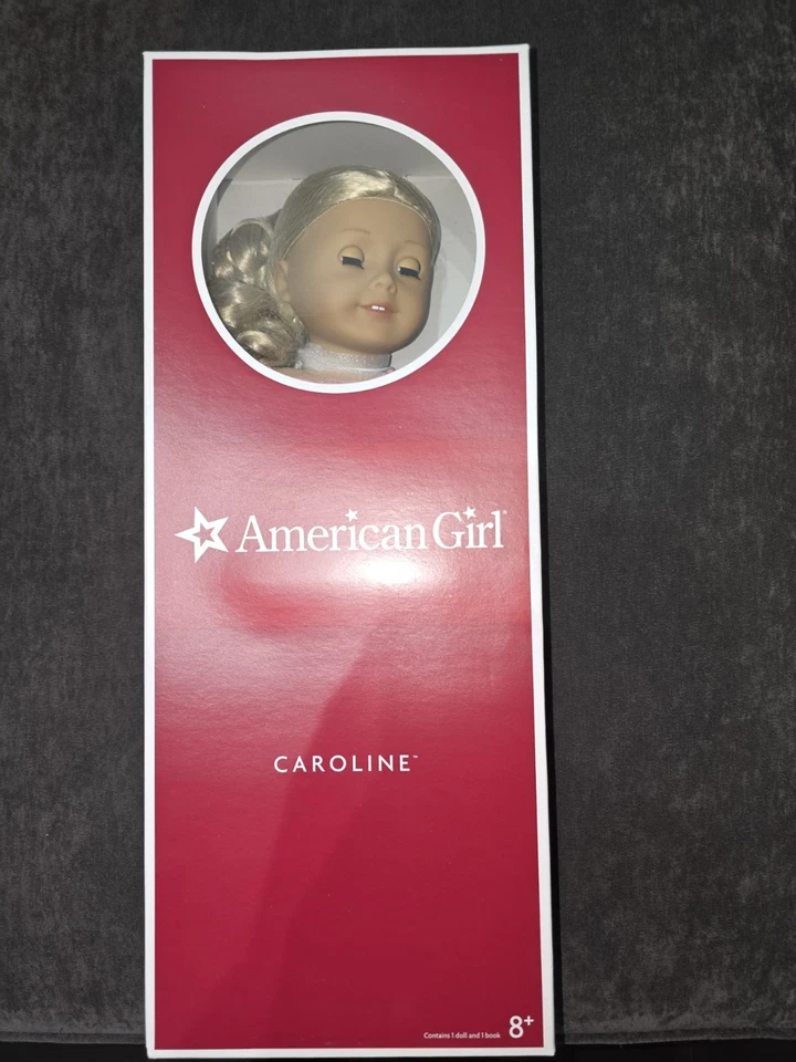 RETIRED AMERICAN GIRL DOLL CAROLINE ABBOUT W/BOOK NEVER REMOVED FROM BOX - Image 1 of 4