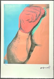 ANDY WARHOL * Muhammad Ali * signed lithograph * Kunstdruck * limited # 57/100 - Bild 1 von 10