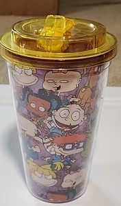Cold Cup - Rugrats - alle Figuren mit Flip Strohhalmdeckel, sehr guter Zustand, süße Tasse - Bild 1 von 4