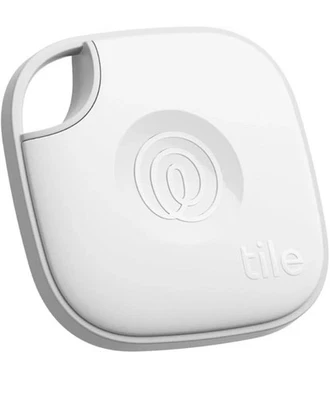 Tile by Life360 Mate (2024) Bluetooth Tracker Keys Finder & Item Locator White - Image 1 of 2