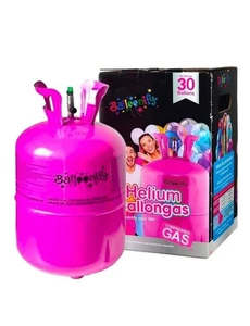 BALLOONIFY Helium Gas Bottle, 30 Cubic Feet Disposable Balloon Gas Bottle. - Picture 1 of 3