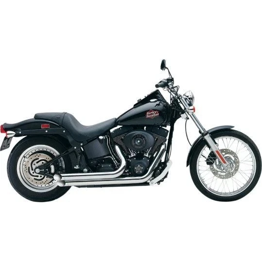 Tapa de extremo de barra Kerker de SUPERTRAPP * Par * Cromado * Harley 250-7466 Foto 1 de 4