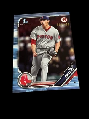 2019 Bowman Draft - Noah Song #BD-99 Sky Blue /499  - Image 1 of 2
